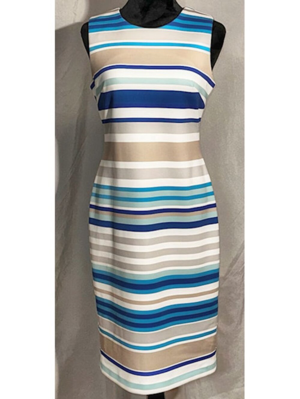 Calvin Klein Striped Dress, Size 6